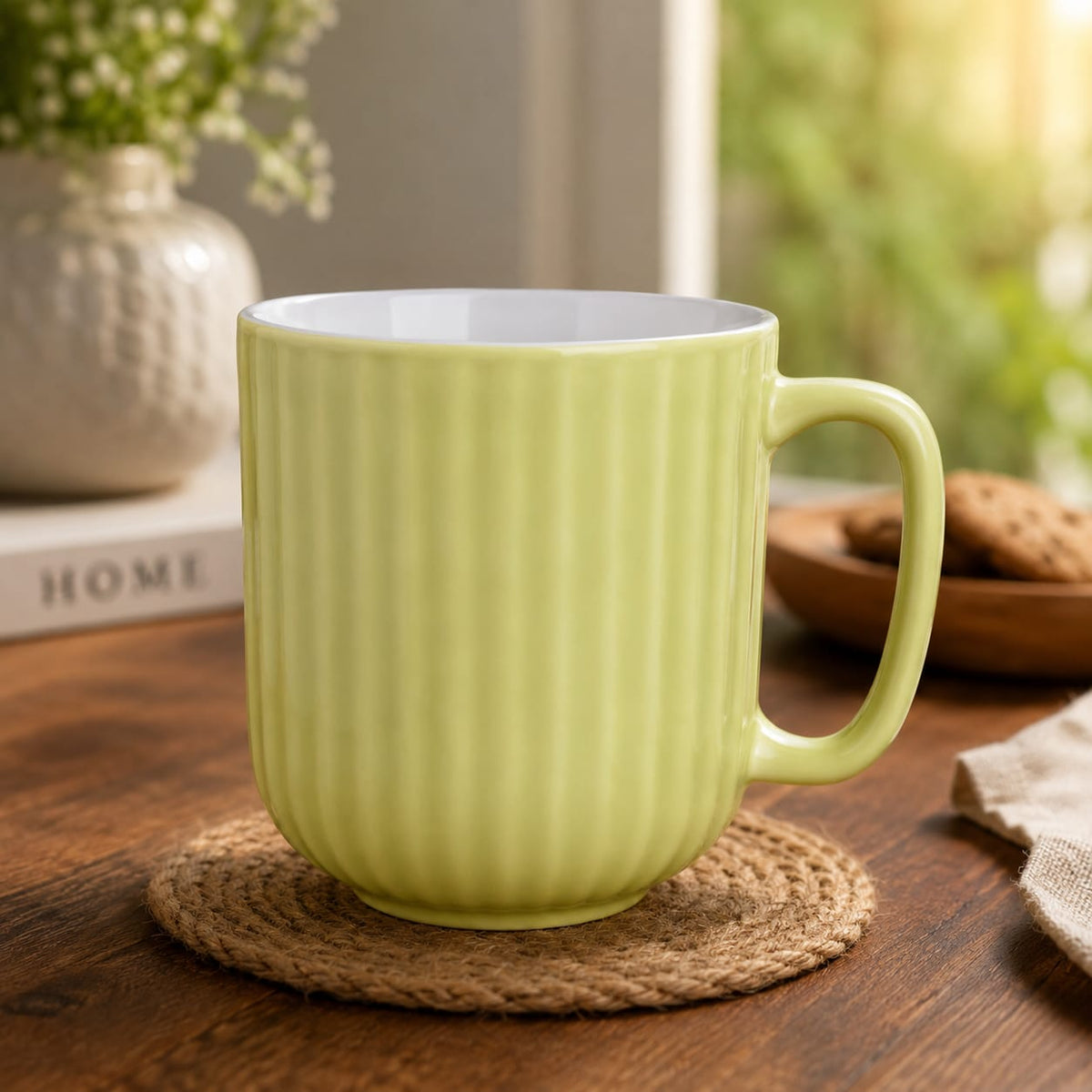 Coffee Mugs Ceramic to Gift to Best Friend, Tea Mugs, Microwave Safe Coffee Mugs, Ceramic Tea Cups (330 ml each)