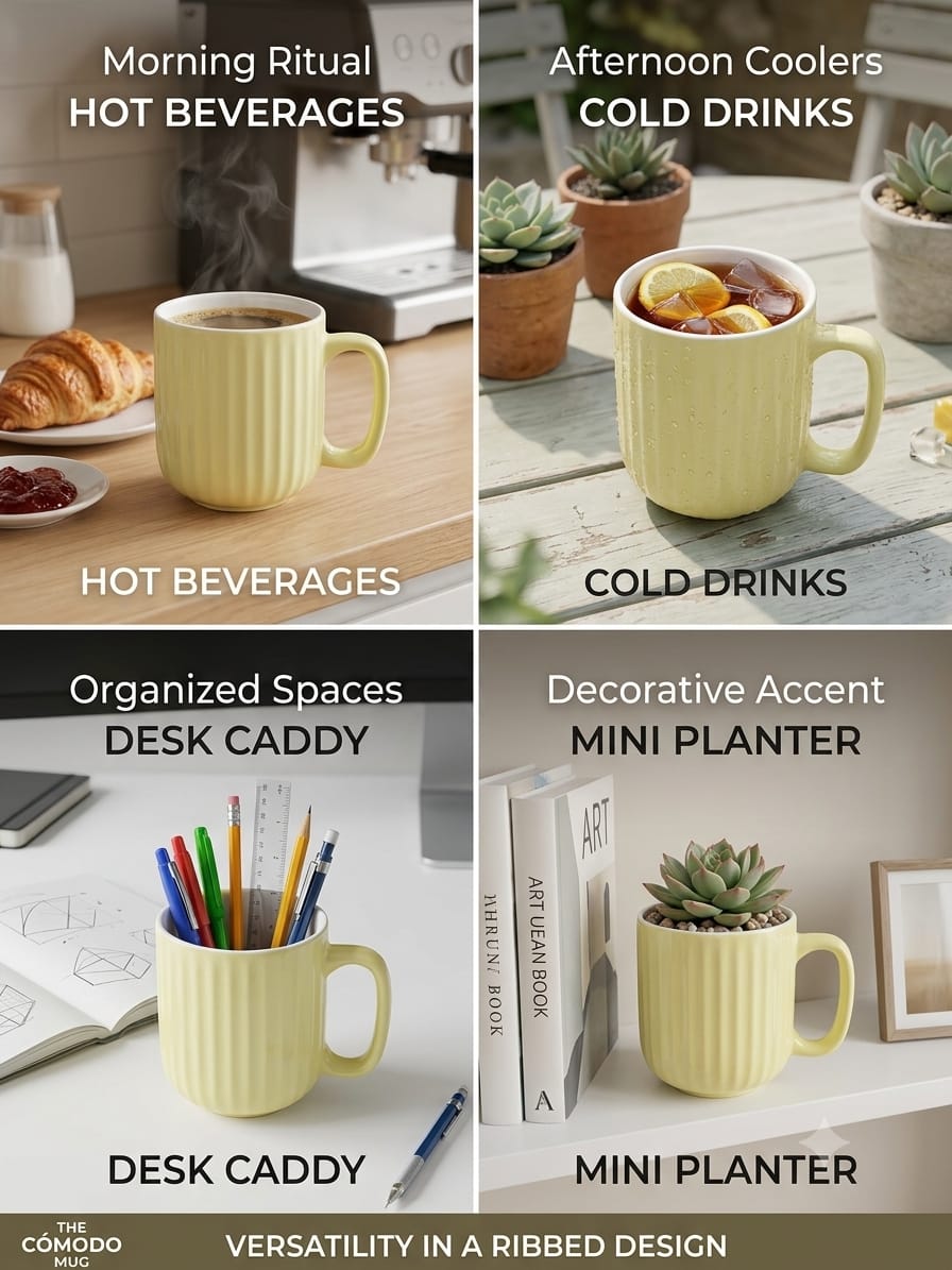 Coffee Mugs Ceramic to Gift to Best Friend, Tea Mugs, Microwave Safe Coffee Mugs, Ceramic Tea Cups (330 ml each)