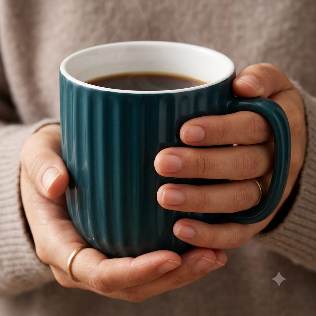 Coffee Mugs Ceramic to Gift to Best Friend, Tea Mugs, Microwave Safe Coffee Mugs, Ceramic Tea Cups (330 ml each)