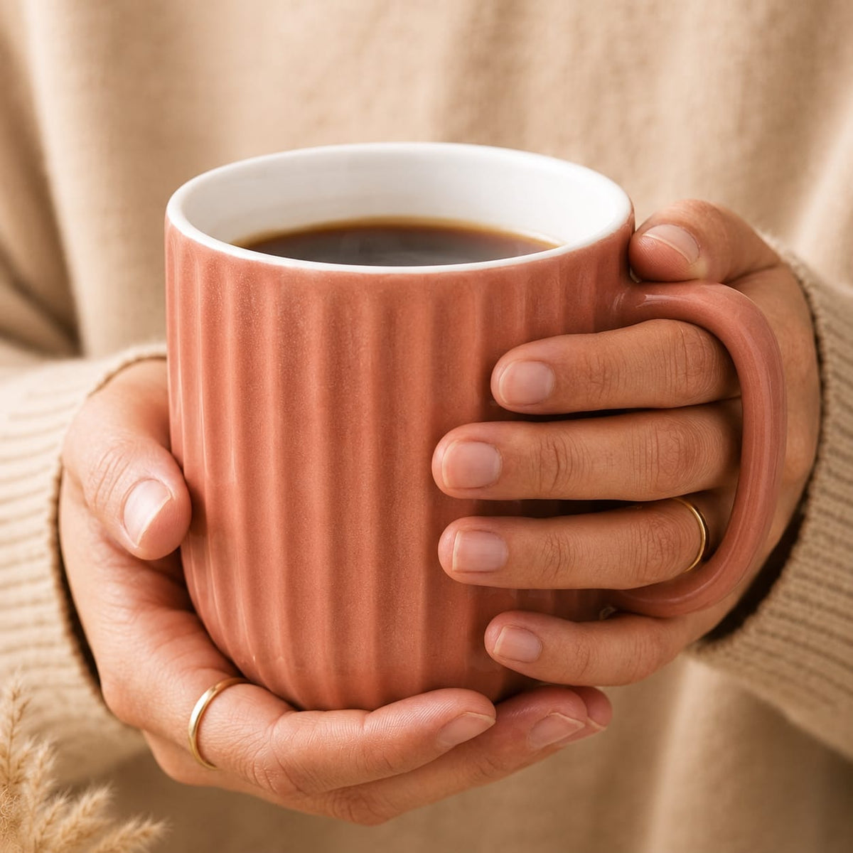 Coffee Mugs Ceramic to Gift to Best Friend, Tea Mugs, Microwave Safe Coffee Mugs, Ceramic Tea Cups (330 ml each)