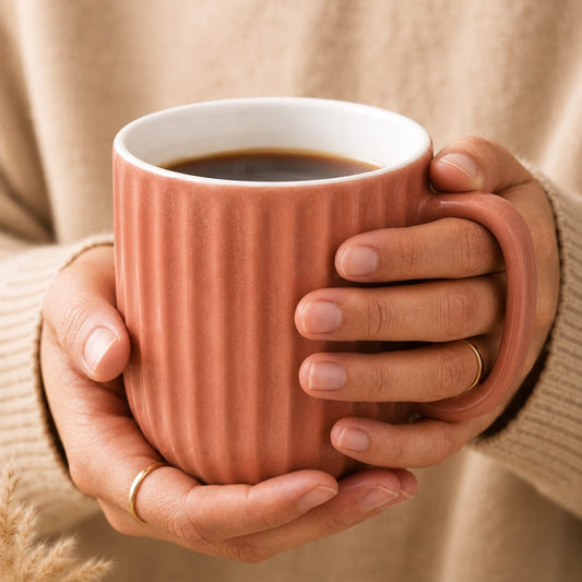 Coffee Mugs Ceramic to Gift to Best Friend, Tea Mugs, Microwave Safe Coffee Mugs, Ceramic Tea Cups (330 ml each)
